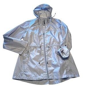 NWOT "Parka in a pocket" from INTL details womens size M‎